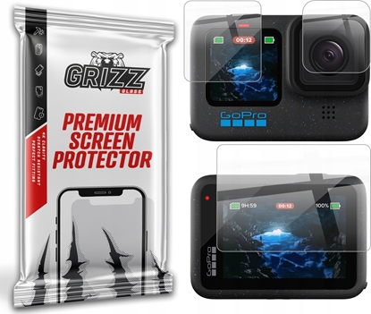Attēls no Szko hybrydowe GrizzGlass HybridGlass do GoPro Hero 12