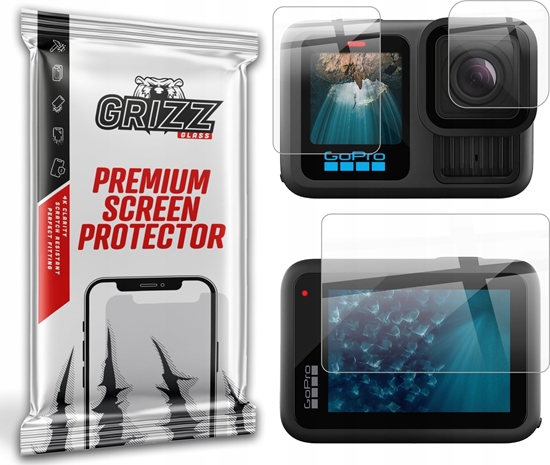 Picture of Szko hybrydowe GrizzGlass HybridGlass do GoPro Hero 13