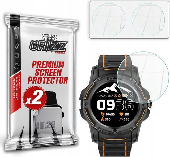 Picture of Szko hybrydowe GrizzGlass HybridGlass do Hammer Watch Plus