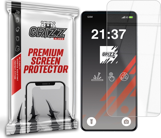 Изображение Szko hybrydowe GrizzGlass HybridGlass do Realme GT7 Pro Racing