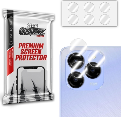 Picture of Szko na aparat GrizzGlass HybridGlass Camera do Meizu Note 21 [2 PACK]