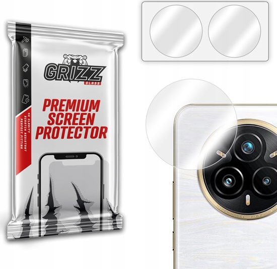 Picture of Szko na aparat GrizzGlass HybridGlass Camera do Realme 14 Pro Plus