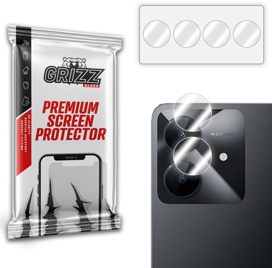 Picture of Szko na aparat GrizzGlass HybridGlass Camera do Realme Note 60x