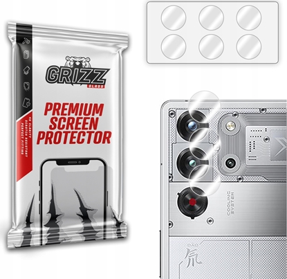 Picture of Szko na aparat GrizzGlass HybridGlass Camera do ZTE nubia Red Magic 10 Pro Plus