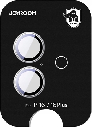 Attēls no Szko ochronne Joyroom JR-MFY0256 na obiektywy iPhone 16/16 Plus - srebrne