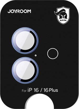 Attēls no Szko ochronne Joyroom JR-MFY0257 na obiektywy iPhone 16/16 Plus - niebieskie