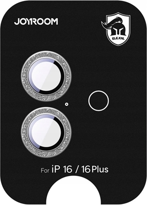 Attēls no Szko ochronne Joyroom JR-MSF0299 na obiektywy iPhone 16/16 Plus - srebrne