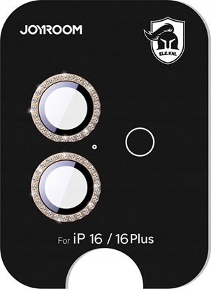 Attēls no Szko ochronne Joyroom JR-MSF0306 na obiektywy iPhone 16 Pro/16 Pro Max - brzowe