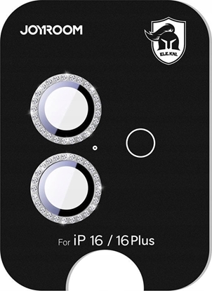 Attēls no Szko ochronne Joyroom JR-MSJ0272 na obiektywy iPhone 16/16 Plus - srebrne