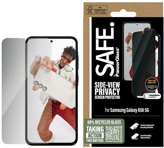 Picture of Szko prywatyzujce SAFE by PanzerGlass  Ultra-Wide Fit do Samsung Galaxy A56 5G