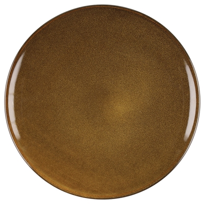 Picture of Šķīvis Maku Tones 27cm dzintara krāsas