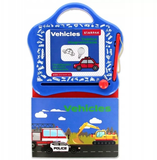 Picture of TABLICA MAGNET KSIAZ NAUKA RYSOW VEHICLES BC1/12