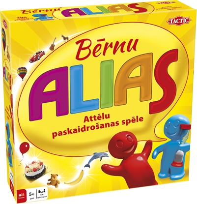 Picture of Tactic TACTIC Board game Spele Alias Bernu Juniors, latviesu val.