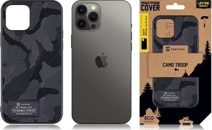 Attēls no Tactical Tactical Camo Troop Cover for Apple iPhone 12/12 Pro Black standard