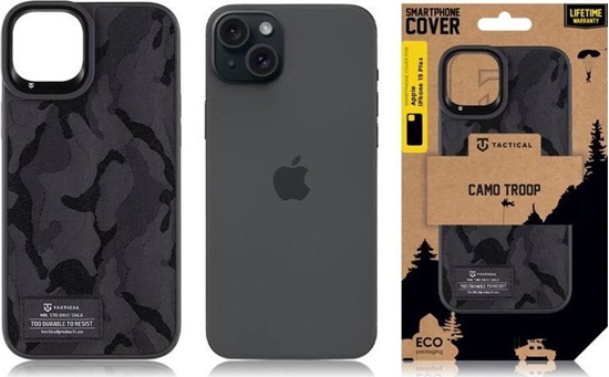 Picture of Tactical Tactical Camo Troop Cover for Apple iPhone 15 Plus Black standard