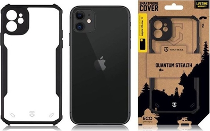 Attēls no Tactical Tactical Quantum Stealth Cover for Apple iPhone 11 Clear/Black standard