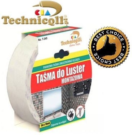 Изображение Tama montaowa dwustronna do luster 5m x 9mm rolka (C2-T345)