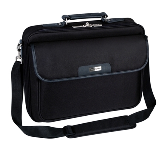 Picture of Targus CN01 laptop case 40.6 cm (16") Messenger case Black