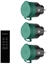 Picture of Tarmo Remote-controlled sockets, for outdoor use, 3 pcs.