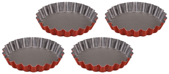 Изображение Tartaletes forminu komplekts 4 gab. Rossana O 12 x 1 9cm 8006043017106