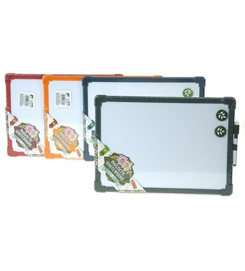 Picture of Tāfele magnētiska rakstīšanai ar flomāsteri 35x25 cm dažādas 583603