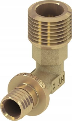 Изображение Tece Nypel przejciowy ktowy GZ 20x1/2" mosidz - 707520