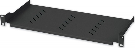 Picture of Techly Techly 360882 Póka 1U 150mm rack 19, 2 punkty mocowania, perforowana, czarna