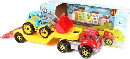 Picture of Technok Auto Transporter z traktorem TechnoK 3916 p4 mix cena za 1 szt