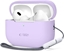 Attēls no Tech-Protect Etui APPLE AIRPODS PRO 1 / 2 Tech-Protect Silicone lawendowe