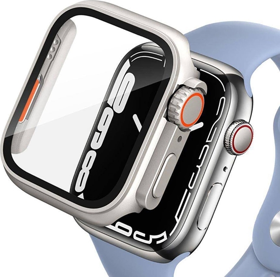 Изображение Tech-Protect Etui APPLE WATCH 7 / 8 (45MM) Tech-Protect Defense360 titanium pomaraczowe