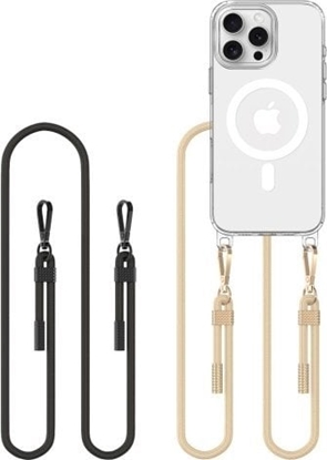 Attēls no Tech-Protect TECH-PROTECT FLEXAIR CHAIN MAGSAFE IPHONE 16 PRO MAX BLACK & TAUPE