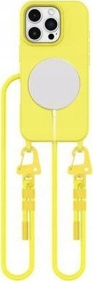 Picture of Tech-Protect Etui Tech-Protect MagNecklace MagSafe ze smycz na iPhone 16 Pro Max - zóte