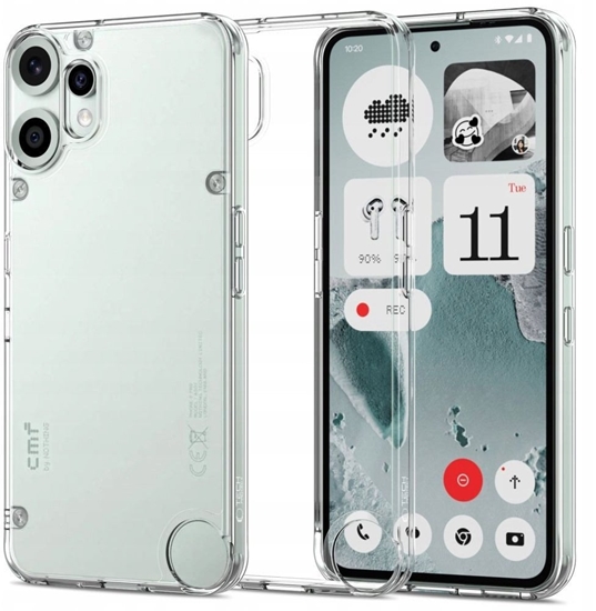 Picture of TECH-PROTECT FLEXAIR HYBRID NOTHING CMF PHONE 2 PRO CLEAR