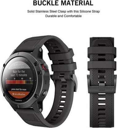 Attēls no Tech-Protect Pasek Smooth do GARMIN FENIX 5 (22MM)