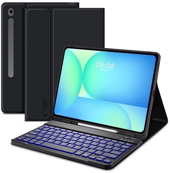 Picture of TECH-PROTECT SC PEN + KEYBOARD GALAXY TAB S10 FE+ PLUS 13.1 X620 / X626B BLACK