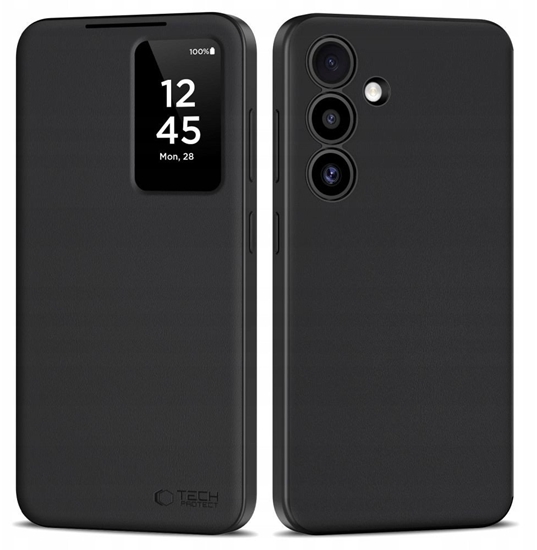 Изображение TECH-PROTECT SMART WALLET GALAXY S25+ PLUS MATTE BLACK