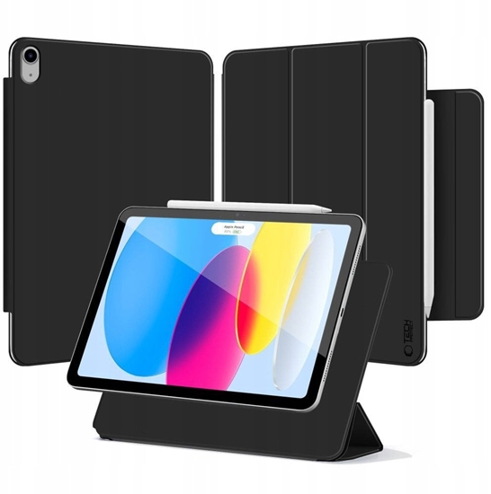 Изображение Etui na tablet 4kom.pl SmartCase Magnetic iPad 10.9" 2022 / 11" 2025 Black