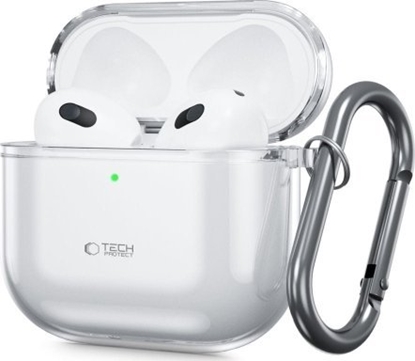 Attēls no Tech-Protect TECH-PROTECT FLEXAIR APPLE AIRPODS 4 CLEAR