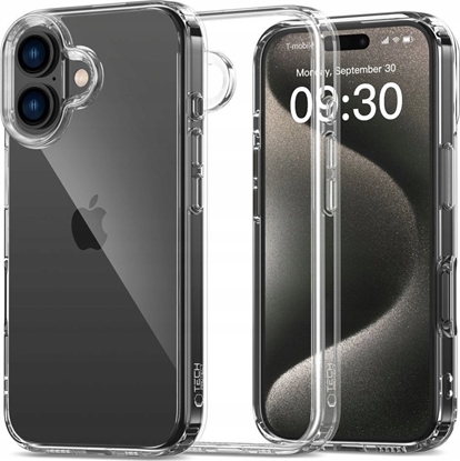 Attēls no Tech-Protect TECH-PROTECT FLEXAIR HYBRID IPHONE 16 CLEAR