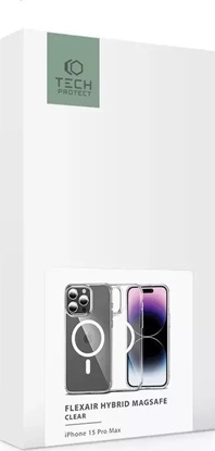 Attēls no Tech-Protect Tech-Protect Flexair Hybrid Magsafe do iPhone 15 Pro clear