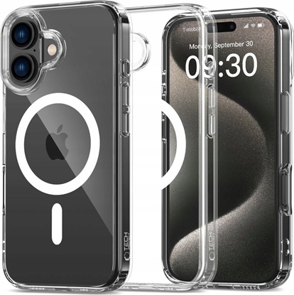 Attēls no Tech-Protect TECH-PROTECT FLEXAIR HYBRID MAGSAFE IPHONE 16 CLEAR