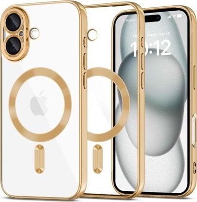 Attēls no Tech-Protect TECH-PROTECT MAGFLEX MAGSAFE IPHONE 16 SHINY GOLD