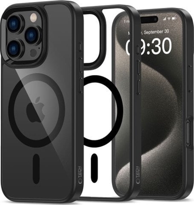Attēls no Tech-Protect TECH-PROTECT MAGMAT MAGSAFE IPHONE 16 PRO BLACK/CLEAR