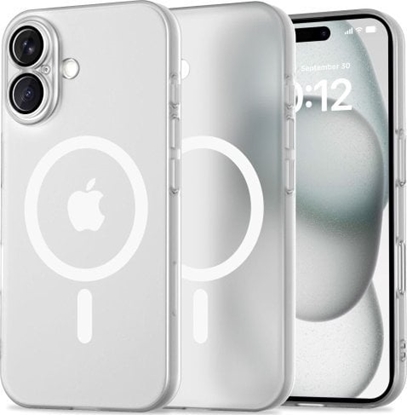 Attēls no Tech-Protect TECH-PROTECT MAGSLIM MAGSAFE IPHONE 16 MATTE/WHITE