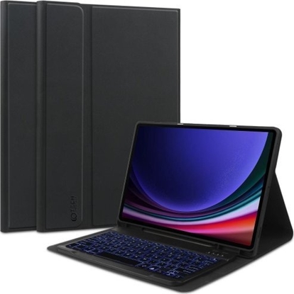 Изображение Tech-Protect TECH-PROTECT SC PEN + KEYBOARD GALAXY TAB S9 FE+ PLUS 12.4 X610 / X616B BLACK