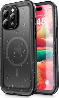 Attēls no Tech-Protect TECH-PROTECT SHELLBOX MAGSAFE IP68 IPHONE 16 PRO BLACK