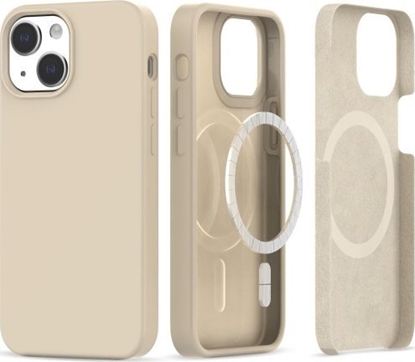 Attēls no Tech-Protect TECH-PROTECT SILICONE MAGSAFE IPHONE 13 / 14 BEIGE