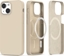 Attēls no Tech-Protect TECH-PROTECT SILICONE MAGSAFE IPHONE 13 / 14 BEIGE