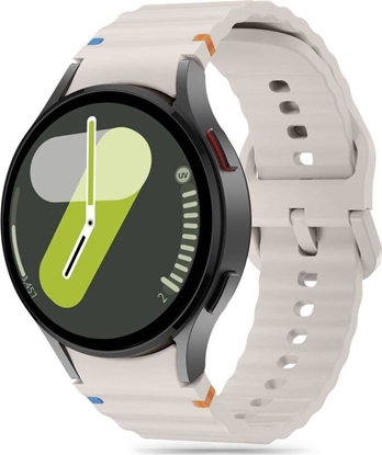 Picture of Tech-Protect TECH-PROTECT SILICONE SPORT SAMSUNG GALAXY WATCH 4 / 5 / 5 PRO / 6 / 7 / FE STARLIGHT