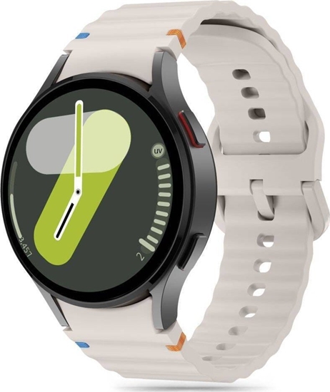 Picture of Tech-Protect TECH-PROTECT SILICONE SPORT SAMSUNG GALAXY WATCH 4 / 5 / 5 PRO / 6 / 7 / FE STARLIGHT
